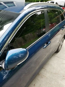IN CHANNEL RAIN GUARDS FOR KIA EV6 2022-UP  FULL SET - Bild 1 von 2