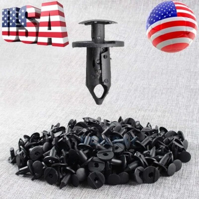 100 Fender Bumper Rivet Clips For Chrysler 200 300 Cirrus Sebring Town & Country - Image 1 of 4