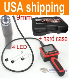 2.4" LCD Camera Video Inspection Endoscope Pipe Car Borescope Waterproof + CASE - Picture 1 of 6
