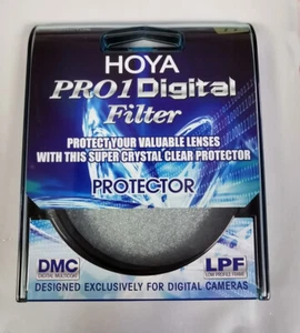 Protector digital genuino Hoya 77 mm PRO1 atornillado hecho en Japón - Imagen 1 de 2