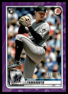 2020 Bowman Purple #6 Jordan Yamamoto /250