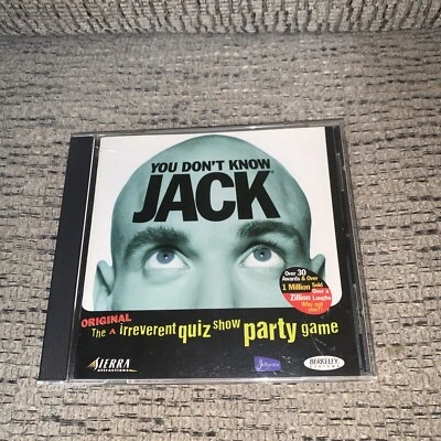 You Don't Know Jack : Version 1.01 (CD-ROM, 1995, Windows) - Image 1 of 4