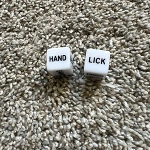 2pcs Sex Dice Adult Game Kama Sutra Couples Bachelorette Gift - Picture 1 of 5