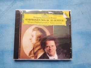 CD MOZART SYMPHONIES NOS 40 & 41 "Jupiter" WIENER PHILHARMONIC LEVINE - Picture 1 of 2