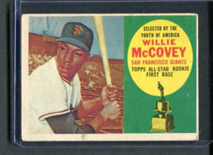 1960 Topps Willie McCovey Rookie RC San Fransico #316 VG