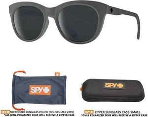 Spy Sunglasses Boundless Matte Gunmetal Grey Polari Black Spectra 6700000000119 - Picture 1 of 5
