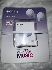 Sony WF-C700N Earphones Lavender True Wireless Bluetooth Noise Cancel Earbuds BN - Picture 1 of 9