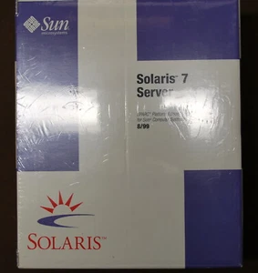 SUN Solaris 7 Server Sparc Platform Edition New  in  Box ships worldwide - Foto 1 di 2