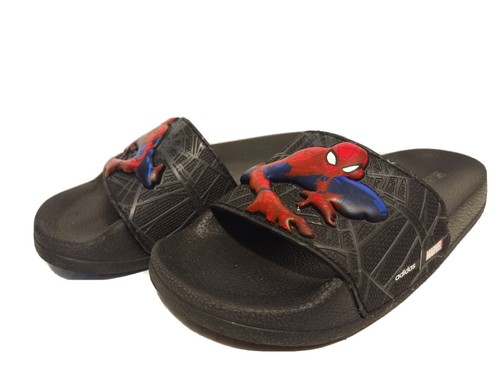 adidas adilette slide spiderman nero ragazzo taglia 11