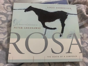 2 CD Louis Andriessen - Peter Greenaway – Rosa The Death Of A Composer - Imagen 1 de 1