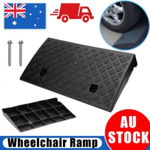 AU Heavy Duty Kerb Curb Ramp Threshold Ramps For Truck Wheelchair Car Motorbike - Picture 1 of 14