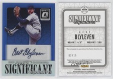2016 Panini Donruss Optic Significant Signatures Blue /15 Bert Blyleven Auto HOF