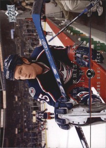 2008-09 Upper Deck Blue Jackets Hockey Card #146 Ole-Kristian Tollefsen