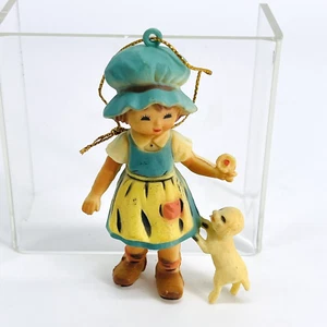 VINTAGE 1983 BRADFORD NEUHEIT MARY HATTE EIN KLEINES LAMM WEIHNACHTSORNAMENT - #7412 - SELTEN - Bild 1 von 9