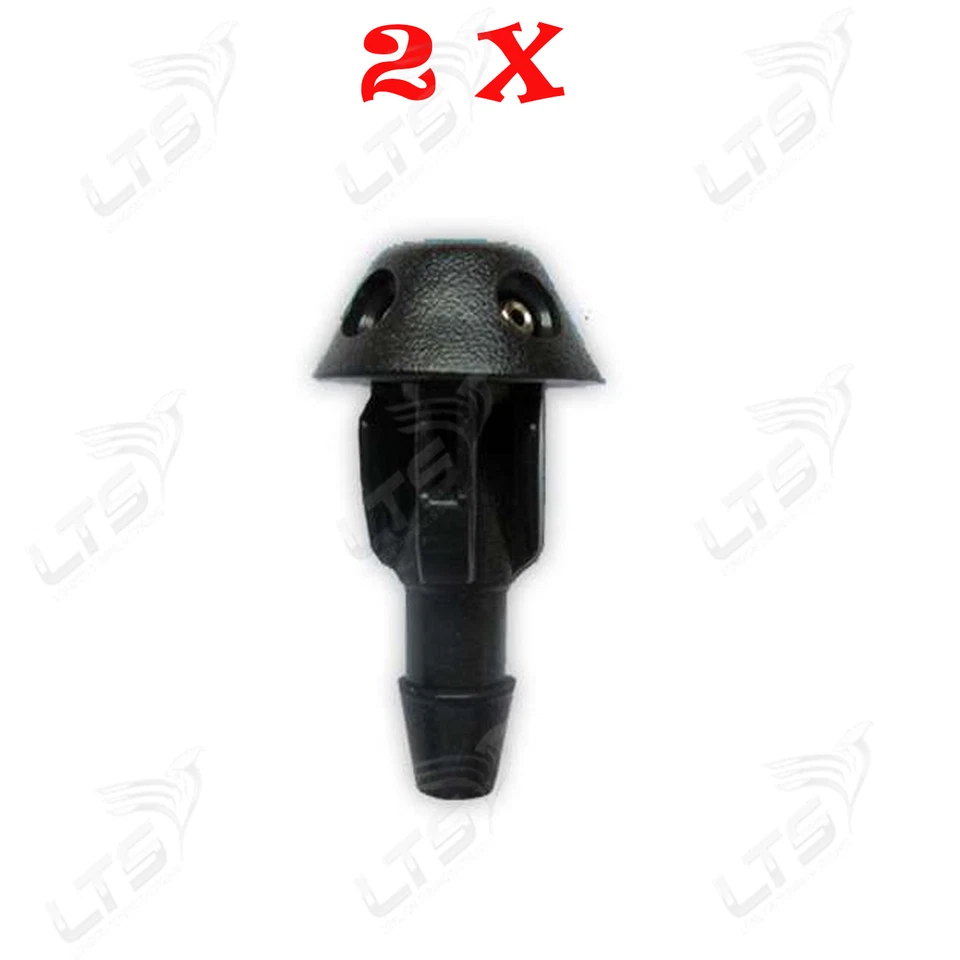 PEUGEOT 106 206 306 506 FRONT WINDSCREEN WASHER JETS NOZZLE WIPER SPRAY 2 pieces - Image 1 of 1