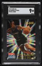 1996 Fleer USA Basketball Shaquille O'Neal #6 SGC 9 MINT HOF