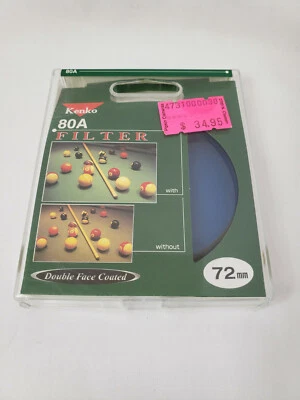 Filtro de conversión Kenko serie 80A 72 mm - Estado impecable - Envío gratuito Foto 1 de 3