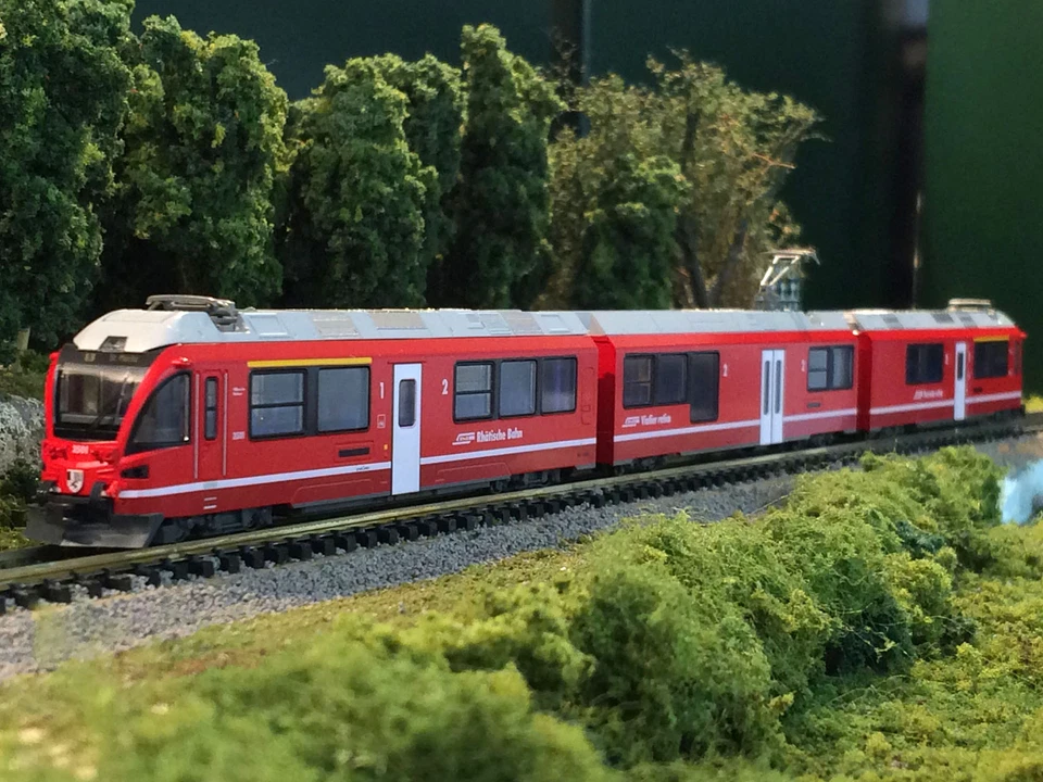 Kato 10-1273 - Elektrotriebzug Allegra ABe 8/12 3508 RhB - Spur N - NEU