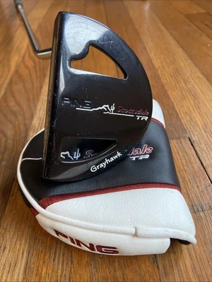 PING Scottsdale TR Grayhawk Putter Mallet Golf Club 33” Black Dot w/ Head Cover - Image 1 of 4