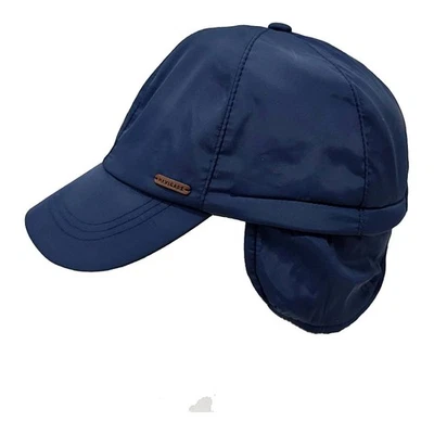 Cappello Uomo Navigare con paraorecchie 23322 Navy imbottitura in pile - Immagine 1 di 4