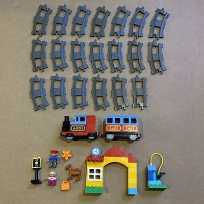 Lego Duplo 10507 Мой Первый Поезд Набор Моторизованный Двигатель + дополнительный трек - работает! - Изображение 1 из 4