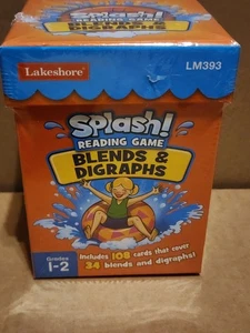 NEU Lakeshore Splash Lesebereitschaftsspiel Mischungen & Absätze Heimschule 1-2 - Bild 1 von 3