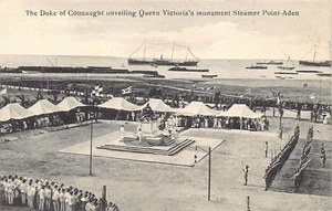 Yemen - ADEN - The Duke of Connaught unveiling Queen Victoria's monument in 1905 - Picture 1 of 2