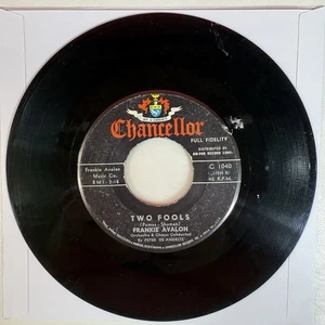 Frankie Avalon - Just Ask Your Heart / Two Fools 7" 45 rpm Vinyl Single C1040 - Picture 1 of 4