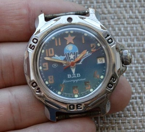 Watch USSR Vostok Paratrooper Komandirski Commander Military Soviet Rare Vintage - Picture 1 of 5