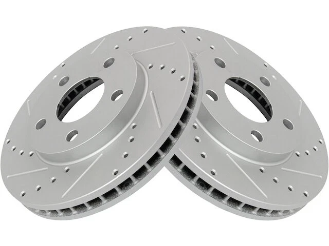 Juego de rotor de freno delantero TRQ 61FJ48J para Oldsmobile 88 1992-1997 Foto 1 de 1