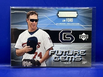 2004 UD Diamond All-Star Lineup #FG-LF Lew Ford Future Gems Game Used Jersey - Image 1 of 2
