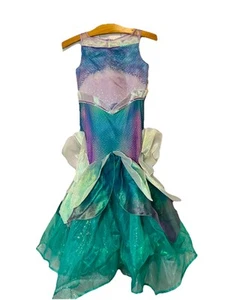 Disney Kleine Meerjungfrau Arielle Kostüm Halloween Meerjungfrau Kleid Mädchen M 8-10 - Bild 1 von 9