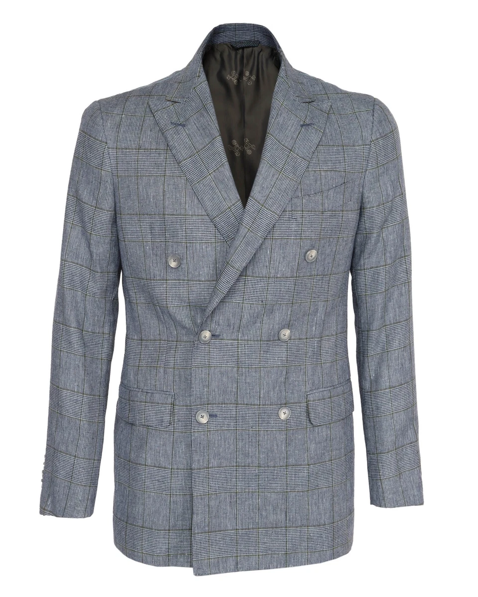 Linen Double-Breasted Suits & Blazers for Men for sale | eBay