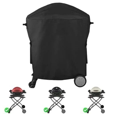 Passend für Weber Q1000 und Q2000 Serie 210D Oxford Grillabdeckung Wasserdicht - Bild 1 von 4