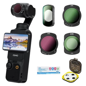 4 Pack Magnetic CPL & ND & 1/4 Black Diffusion Filter Kit for DJI OSMO Pocket 3 - Picture 1 of 13