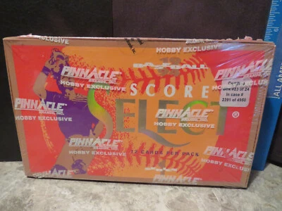 1994 SCORE SELECT  BASEBALL FACTORY SEALED HOBBY BOX  (NEW) - Image 1 of 4