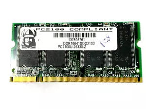 VIKING MEMORY DDR166 PC2100 128MB PC2100U-25330-Z - Picture 1 of 2