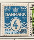 Denmark 1933 Early Issue Fine Used 4Ore. 221065
