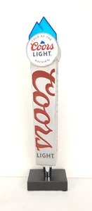 (T42) Coors Light 12” Beer Tap Handle Blue Mountain Magnet Topper - Used - Picture 1 of 12