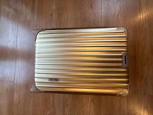 Rimowa Topaz Aluminium Gold Trolly 2009- Vintage - Verified - Picture 1 of 5