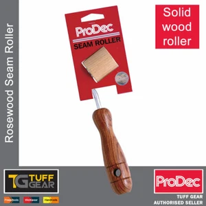 ProDec Seam Roller Rosewood Handle Solid Wood Wallpaper Hanging Decorating Tool - Picture 1 of 4
