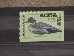 Estampilla de pato de Massachusetts 1975, MNH - Imagen 1 de 1