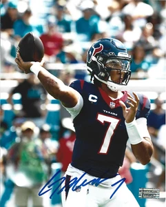 CJ Stroud Autographed 8x10 photo w/ COA signed Houston Texans NFL #7 - Picture 1 of 2