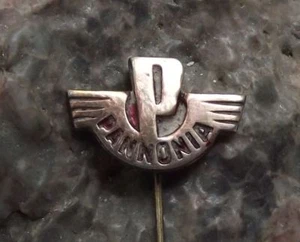 Antique Pannonia Hungary Classic Motorbike Motorcycles Moped Logo Pin Badge - Picture 1 of 2