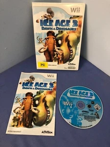 Ice Age 3 Dawn Of The Dinosaurs Nintendo Wii Complete with Manual - Picture 1 of 5