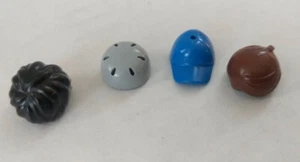 Lego Skating Helmet, Hat,and 2 Hair - Picture 1 of 1