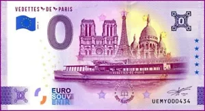 VEDETTES DE PARIS / BILLET 0 € / NULL EURO-SCHEIN / UEMY 2024-3 - Picture 1 of 1