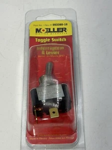 Interruptor de palanca de alta resistencia Moeller 25A 12vdc (encendido)/apagado/SPST 1/2" orificio de montaje - Imagen 1 de 4