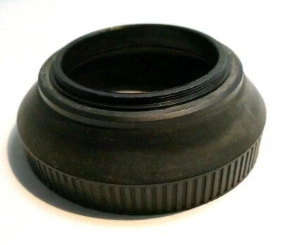 52mm rubber lens hood shade for normal 50mm f1.8 to medium telephoto 85mm f2.8  - Image 1 of 4