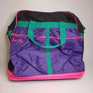Vintage 1990s Boli Bag Expandable Rolling Tote Bag, Size 19'h - Picture 1 of 10